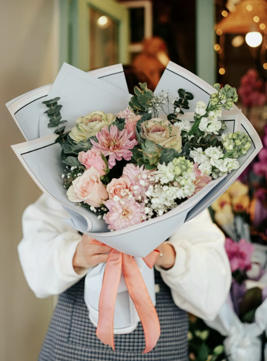 Нәзік пастель букет